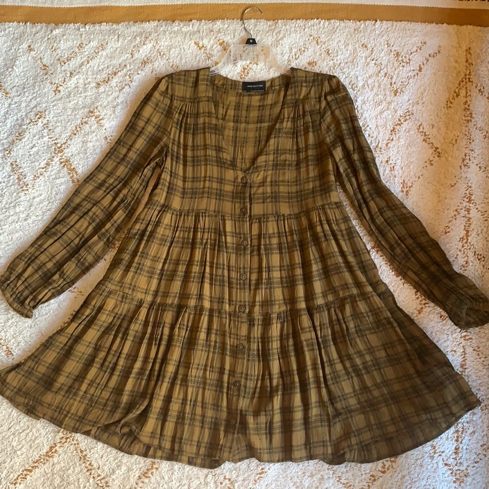 Urban Outfitters plaid dress